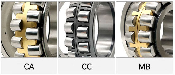 CA/CC/MB Cage Comparison for Spherical Roller Bearings