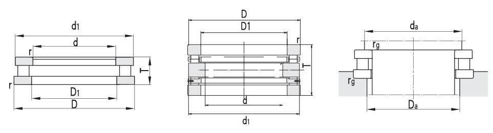 Thrust Cylindrical Roller Bearings