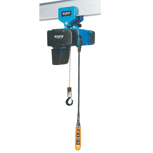 European Electric Chain Hoist With Manual Trolley