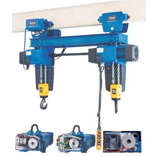 European Electric Chain Hoist (Double Hook)