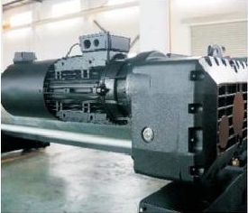 Three-stage gearbox and motor