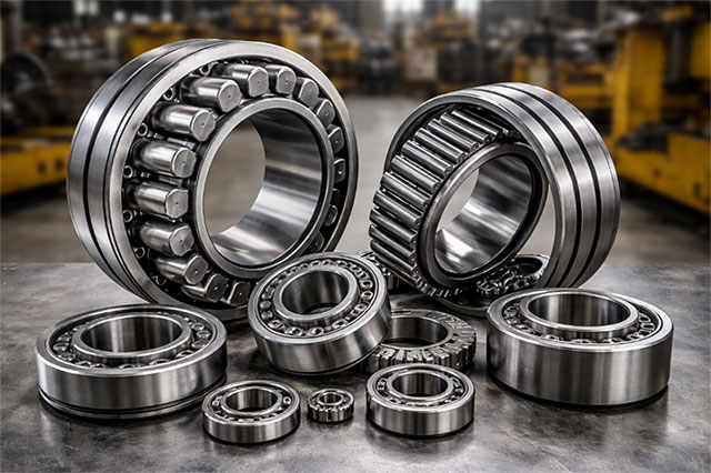heavy machinery bearings application
