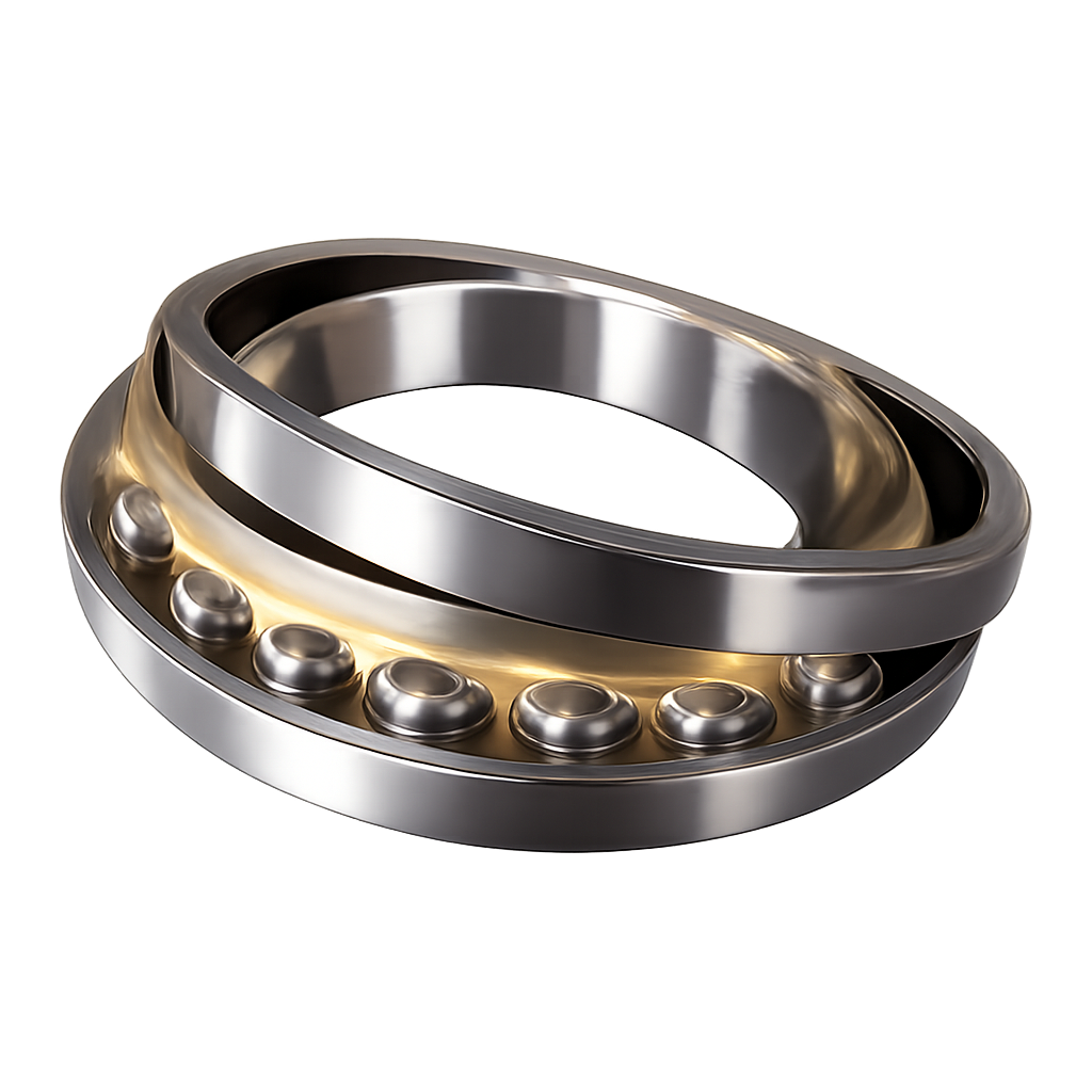 Four-point contact ball bearings