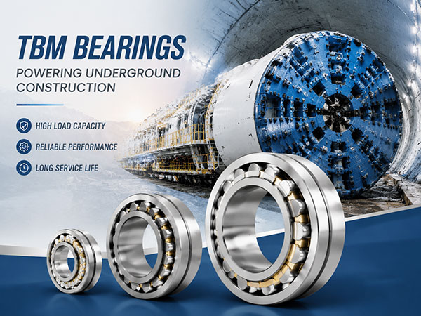TBM Bearings for Tunnel Boring Machines